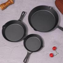 ZISIZ Cast Iron Non-stick Frying Pan