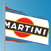 Martini Racing Vėliavėlės Personalizuoti Daiktai Vėliavėlės Miegamiesiems Namai Juokingi 74x94cm(29x37in)