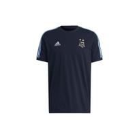 Adidas Argentinos futbolo marškinėliai vyriški juodi ploni tiesaus kirpimo HF3949 M