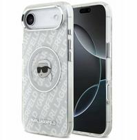 Telefono dėklas iPhone su MagSafe pilkas Karl Lagerfeld