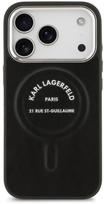 Telefono dėklas iPhone 17 Pro Max juodas Karl Lagerfeld