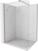 Mexen Kioto-R Apvali dušo siena Walk-in 90 x 200 cm, skaidri 8 mm, šlifuota vario spalva - 800-090-101-65-06, 90 x 200 cm