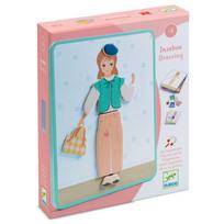 Mediniai magnetai ir metalinė dėžutė Djeco Apranga, 38 det. DJ03073