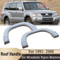 Vidaus stogo rankena lubų saugos porankis turėklas MB769617 Mitsubishi Pajero Shogun Montero V31 V32 V33 V73 V77 1991-2006 1 pair Beige gray