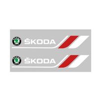 BATA7 Kūrybiškas Lipdukas Logotipas Automobilio Dekoras Lipdukas Automobilio Langų Valytuvo Lipdukas Skoda Octavia Kodiaq Kamiq Fabia Rapid Automobilio Aksesuarai Įrankiai
