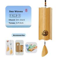 Bamboo 8-Tone Chords Wind Chimes Musical Chords Sound Healing Meditation Yoga Home Garden Patio Decoration