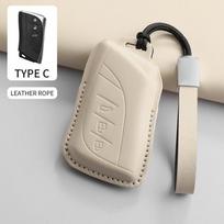 For Lexus Es200 Lx700 Rx350 Ls500 Gx500 Nx260 Lm350 Ux300 Lc500 Smart Remote Key Cover Case Leather Remote Key Case Accessories