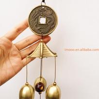 Factory Price Wind Chimes Alloy Bronze Feng Shui Door Hanging Pendant Ornaments Bell Home Wall Art Lucky Fortune Gift Wind Bell