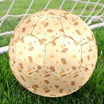 1PC Happy Hippo Celebration Soccer Ball Size 5 Football Machine Sewn Indoor/Outdoor Universal Football Gift W133 Size 5
