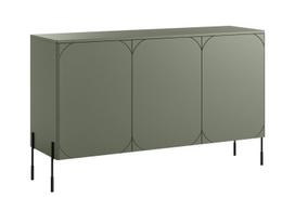 Komoda Sonatia, 154x45x90 cm, žalia