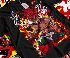 Might Guy T-Shirt Naruto Sasuke Anime Manga Unisex Shirt Soft Tee All Sizes 2XL