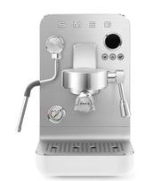Rankinė espresso kavos virimo mašina Smeg EMC02WHMEU, pusiau profesionali, 15 barų, matinė balta