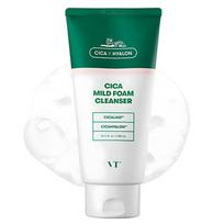 VT Cica Mild Foam Cleanser 300ml – Gentle Cleansing, Calming Care, Korean 300ml