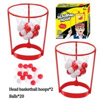 2 Set Head Hoop Basketball Game Adjustable Nets for Kid Adult 2 Player Indoor Outdoor Parent Child Party Funny Sport Sensory Toy