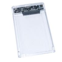 2.5  SATA to USB 3.0 HDD Enclosure with Plastic Case Supports SSD & HDD 4TB MAX Capacity External Storage for Windows/Mac gryna
