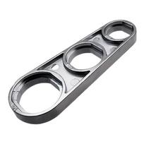 6 In 1 Faucet Aerator Wrench Plumber Easy-Grip Spout Removal Tool Zinc Alloy Disassembly Wrenches For M18/M18.5/M20/M22/M24/M28 sidabras