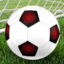 1PC Mandala Soccer Ball Size 5 Football Machine Sewn Indoor/Outdoor Universal Football Gift W64 Size 5
