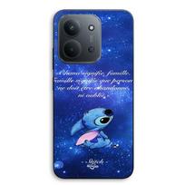 Dėklas Xiaomi Redmi 15C 5g, Dygsnis disney dygsnis mielas Ohana reiškia šeima Maniacase juoda