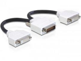 ADAPTER DMS-59(M)->2X DVI(24+5) 20CM DELOCK