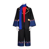 Frisk Cosplay Outfit Costume Set Cosplay Outfit  Undertale Inspired Anime Costume With Blue Scarf & Red Shirt With Detailed Accessories For Events Set S
