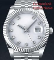 A11 Parduotuvė Individualus laikrodis Vyriškas Moteriškas Automatinis Mechaninis Laikrodis 36mm 40mm 904L Nerūdijantis Plienas Juodas Mėlynas Mens 41mm gray