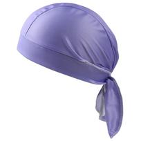 Breathable Bandana Headscarf Solid Color Cycling Head Wrap Chemo Cap  Outdoor Activities šviesiai violetinė spalva