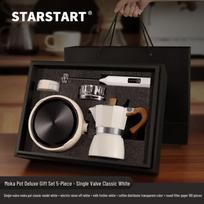 STAR-START Single Valve Moka Pot Gift Set