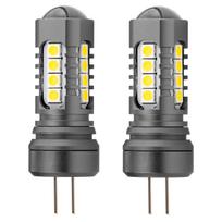 Amio Canbus 3030 18smd hp24w baltos 12v / 24v led lemputės