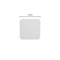 Diatomito Džiovinimo Kilimėlis Diatominis Virtuvės Vonios Praustuvės Paviršiui 30x8cm white