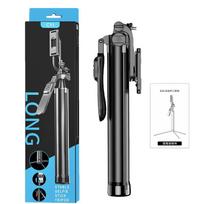C11 1880mm Aluminum Alloy Selfie Stick Tripod, 360° Rotating Handle, Multi-Functional for Vlog C11 juoda