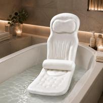 Bath Pillow for Optimal Back, Head And Neck Support – Versatile Gift, Comfortable with Suction balta