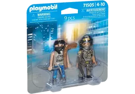 PLAYMOBIL DUOPACKS Policininkas ir vagis 71505