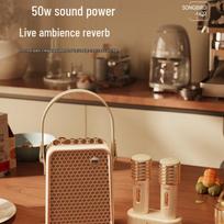 Divoom SongBird-HQ2 Portable KTV Bluetooth Speaker Set CN plug (adapter included)