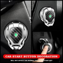 Skoda Virs Automobilio Variklio Uždegimo Mygtuko Jungiklis Mygtuko Dangtelis Interjero Aksesuarai Fabia Rapid Octavia Kamiq Karoq Kodiaq For Skoda