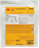 Kodak Professional D-76 filmų ryškinimo milteliai 3,8 l