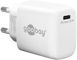 Įkroviklis Goobay USB-C PD (Power Delivery) szybka kroviklis (25 W), balta