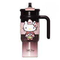 Sanrio Hello Kitty Termosinis buteliukas 316 nerūdijančio plieno Termosas Dvigubos sienelės izoliacija šaltiems gėrimams Nešiojama kelioninė puodelis 900ML