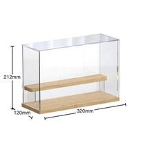 Built-in ceiling light Blind box storage box bubble mat acrylic display rack hand box display cabinet doll LEGO model dust cover