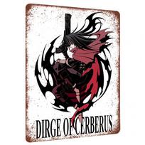 Final Fantasy VII Dirge of Cerberus Vincent Valentine Metal Tin Sign Living Room Study Room Wall Art Decor 20x30cm（7.8x11.8inch）