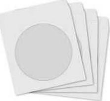 Herlitz CD/DVD VOKAS SK (savaime užsisandarinantis) SU LANGU, Baltas 1000 Vnt.
