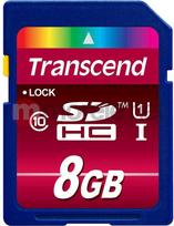 Atminties kortelė Transcend SDHC 8GB Class10 UHS-I 600x Ultimate atmintis