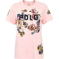 Polo Ralph Lauren Polo Pattern Floral Round Neck Pullover Short Sleeve T-Shirt Women tops 211818062-002 XS