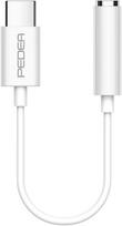 USB adapteris Pedea USB-C - 3,5 mm lizdas, baltas (60040125)