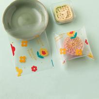 100Pcs/Pack Self Sealing Mid-Autumn Festival Biscuit Bag Transparent Snack Gift Bags  Party Gift Set 3
