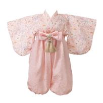 Baby Hakama Set for Girls and Boys Separate Set for Traditional Japanese Formal First Shrine First Festival Karen [regalo] 2-Piece (60-100cm) -