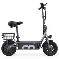 iScooter F3 Miesto elektrinis paspirtukas, 1000W variklis 48V13AH baterija, 45KM/H greitis, sulankstomas elektrinis paspirtukas, 10 colių bekameris suaugusiųjų elektrinis paspirtukas F3 juoda