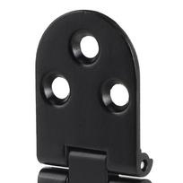4 Pcs Black Flip Top Hinges 80*30mm Cabinet Door Hinges Durable Folding Table Hinges  Desk