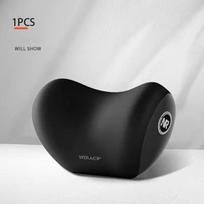 Car Headrest Neck Pillow Support Memory Cotton Car Seat Lumbar Support Soft Neck Rest Protector Waist Cushion For Car A1 white