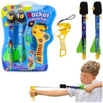 Lean Toys Vaikiškas šaudyklės rinkinys su raketomis 'Kosmosas'