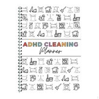 Adhd Cleaning Planner, DIY Gift Versatile Household Elegant Schedule Home Clean